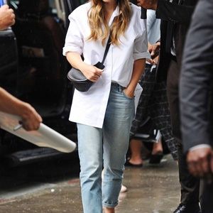 Elizabeth and James Denim Light Wash Boyfriend Cut